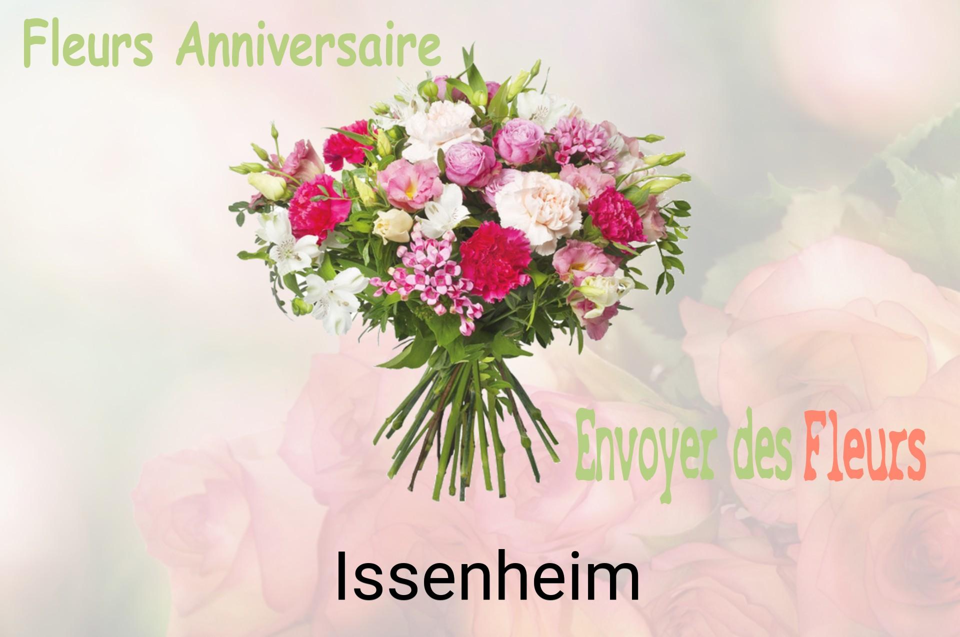 Bouquet de fleurs d’anniversaire livré à Issenheim
